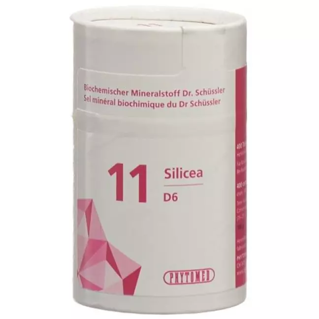 Phytomed Schussler Nr. 11 Silicea в таблетках, D 6 50г Phytomed Schussler Nr. 11 Silicea в таблетках, D 6 50г