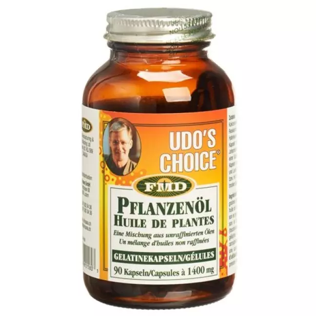 Udos Choice Pflanzenol в капсулах 90 штук Udos Choice Pflanzenol в капсулах 90 штук