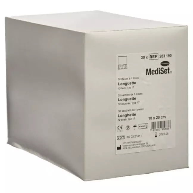 MediSet Longuetten typ 17 12-fach 10x20см 1 штука MediSet Longuetten typ 17 12-fach 10x20см 1 штука