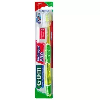 Gum Sunstar Technique Pro зубная щётка Compact Soft