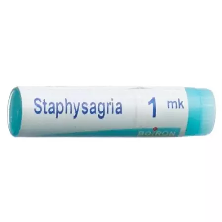 Boiron Staphysagria шарики Mk 1 доза Boiron Staphysagria шарики Mk 1 доза