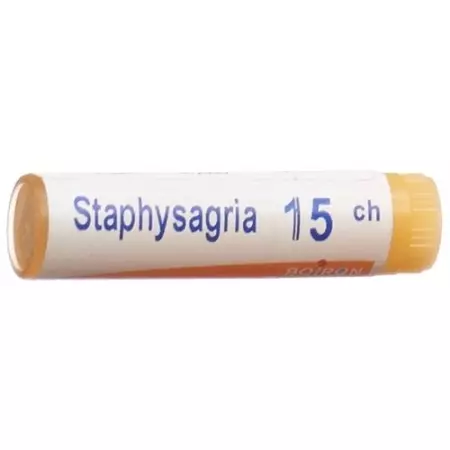Boiron Staphysagria шарики C 15 1 доза Boiron Staphysagria шарики C 15 1 доза