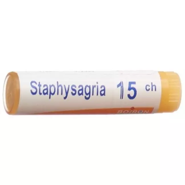 Boiron Staphysagria шарики C 15 1 доза Boiron Staphysagria шарики C 15 1 доза