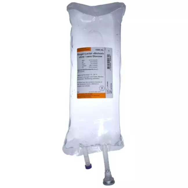 Ringerlactat Bichsel 1000ml Pp-Btl 8 Stück