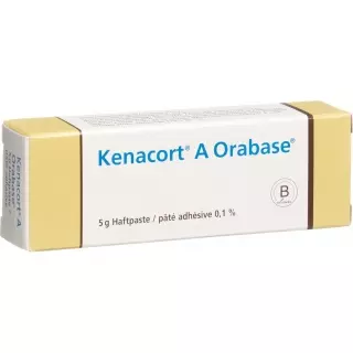Кенакорт А Орабейс адгезивная паста 0,1% тюбик 5 г