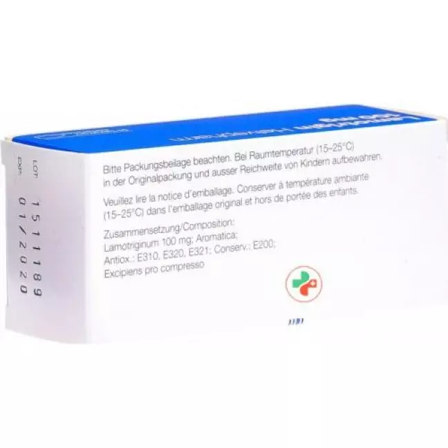 Lamotrigin Helvepharm 100 mg 50 Disp tablets Lamotrigin Helvepharm 100 mg 50 Disp tablets