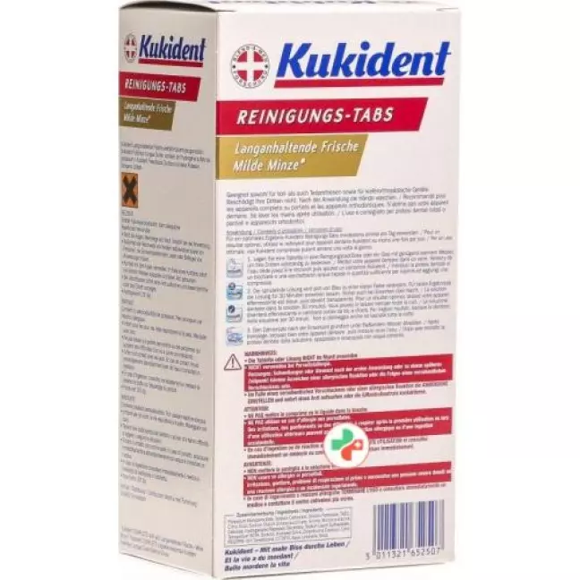 Kukident Reinigung-Tabs Frische Minze 112 штук Kukident Reinigung-Tabs Frische Minze 112 штук