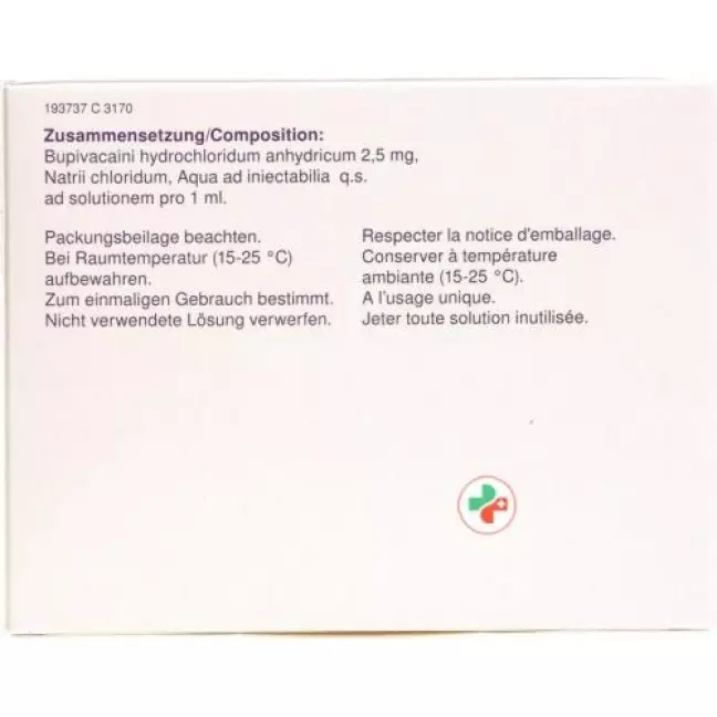 Carbostesin 0.25% 5 ml 5 Ampullen Carbostesin 0.25% 5 ml 5 Ampullen