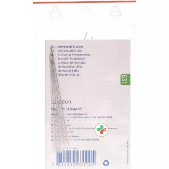 Curaprox LS 631 Burste XX-fine 8 штук Curaprox LS 631 Burste XX-fine 8 штук