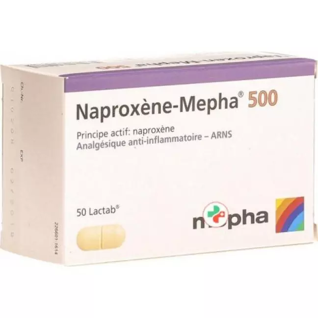Naproxen Mepha 500 mg 50 Lacktab Naproxen Mepha 500 mg 50 Lacktab