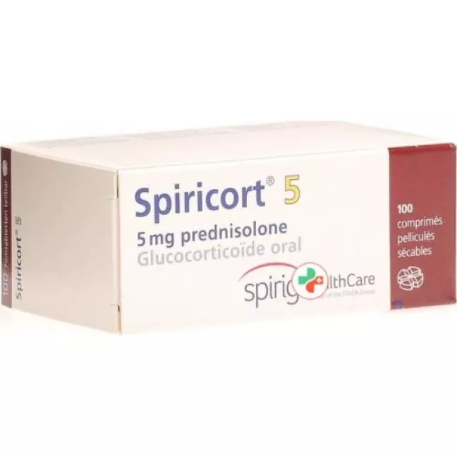 Spiricort 5 mg 100 filmtablets Spiricort 5 mg 100 filmtablets