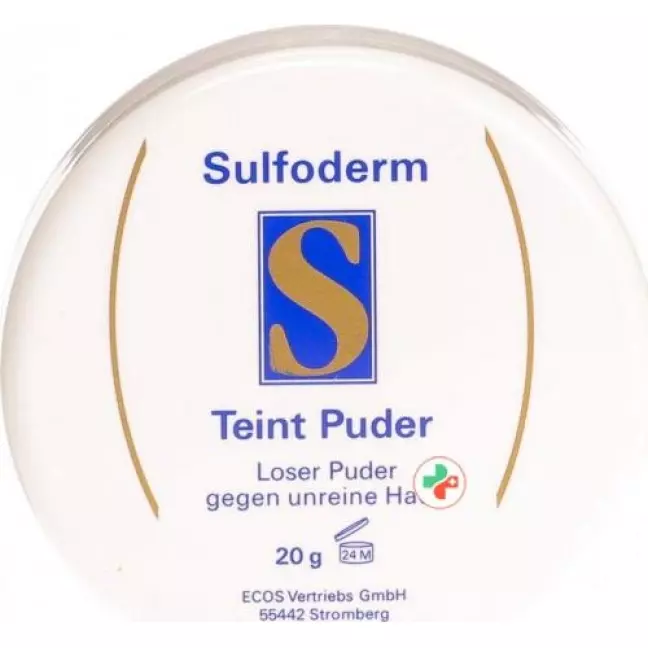 Sulfoderm S Teint Puder 20г Sulfoderm S Teint Puder 20г