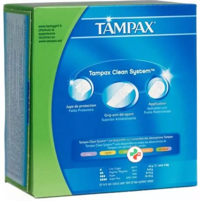 Tampax Super Tampons 30 штук Tampax Super Tampons 30 штук