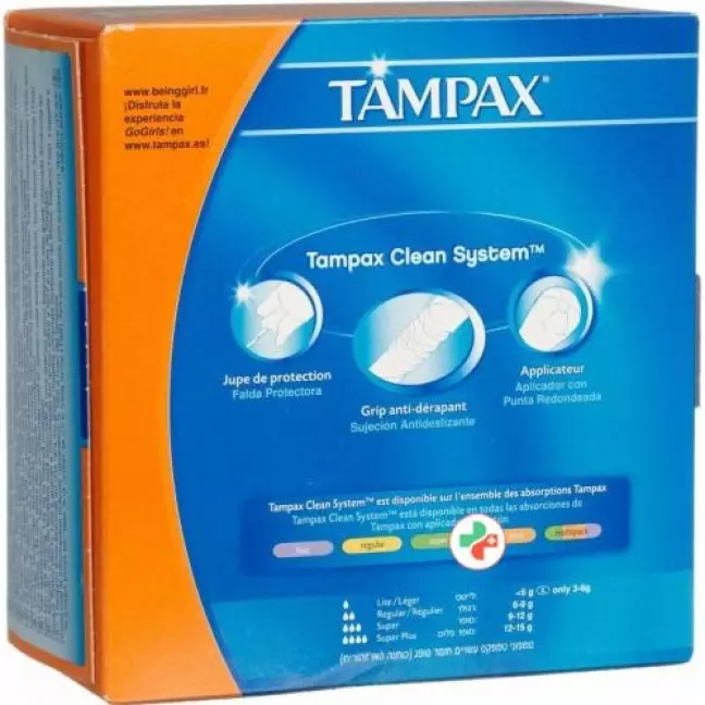 Tampax Super Plus Tampons 30 штук Tampax Super Plus Tampons 30 штук