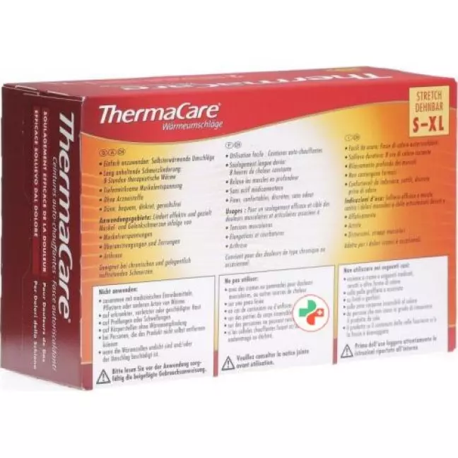 Thermacare Ruckenumschlag S-XL 2 штуки Thermacare Ruckenumschlag S-XL 2 штуки
