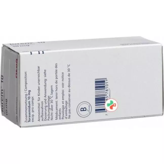 Torem 10 mg 100 tablets Torem 10 mg 100 tablets