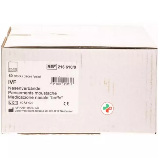 Rhena Nasenverband 3x9см 60 штук Rhena Nasenverband 3x9см 60 штук
