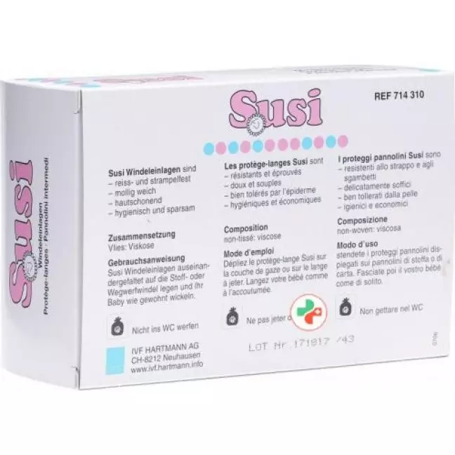 Susi Windeleinlagen 80 штук