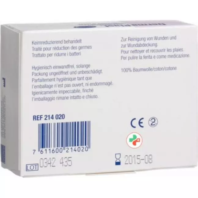 DermaPlast Gazekompressen 6x8см 80 штук DermaPlast Gazekompressen 6x8см 80 штук