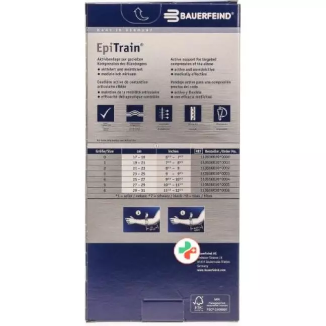 EpiTrain активная повязка Ellbogen размер 5 Titan