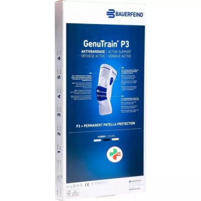 GenuTrain P3 активная повязка Knie размер 2 Links Titan