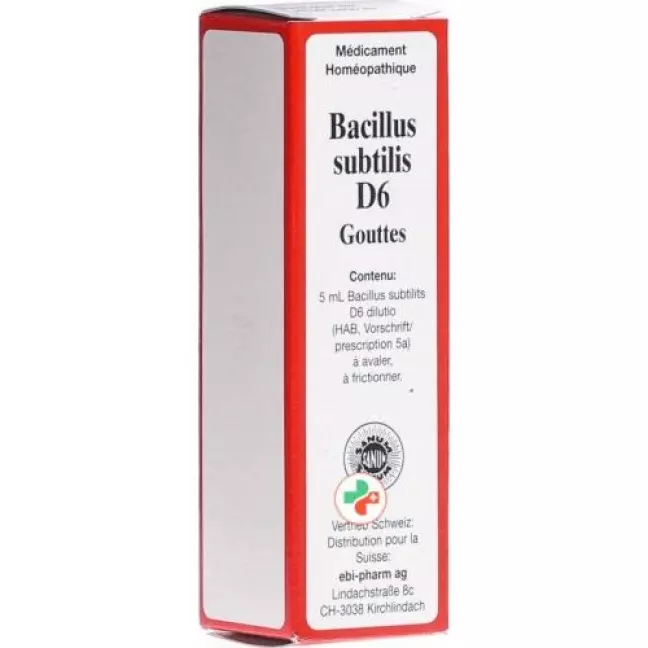 Sanum Bacillus Subtilis капли D 6 5мл Sanum Bacillus Subtilis капли D 6 5мл