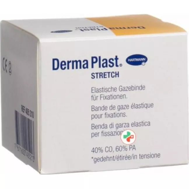 Dermaplast Stretch марлевый бинт Weiss 4смx10м Dermaplast Stretch марлевый бинт Weiss 4смx10м