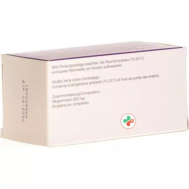 Allopurinol Helvepharm 300 mg 100 tablets Allopurinol Helvepharm 300 mg 100 tablets