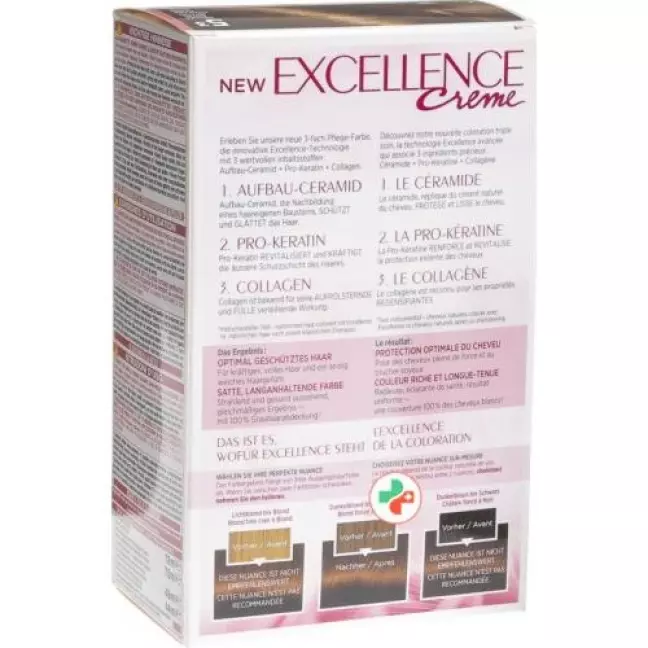 Excellence крем Triple Prot 5.3 Hell Goldbraun Excellence крем Triple Prot 5.3 Hell Goldbraun