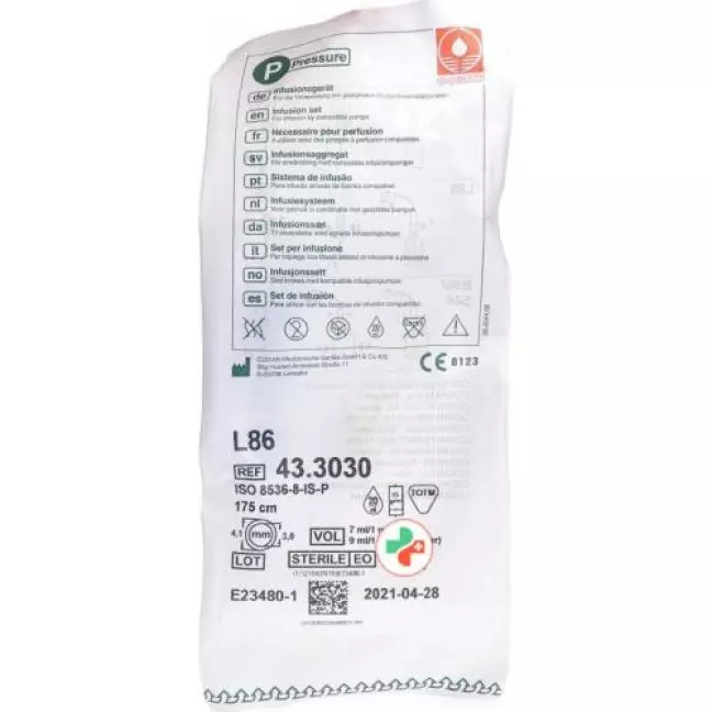 Codan Infusgerat Luer Lock 175см L 86-p Latexfrei Codan Infusgerat Luer Lock 175см L 86-p Latexfrei