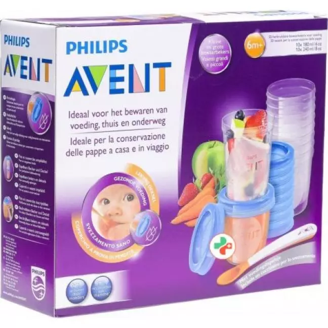 Avent Philips Via Gourmet Set Avent Philips Via Gourmet Set