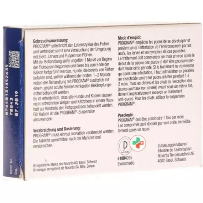 Program Ll Lacktabletten 409мг Ad Us Vet. 6 штук Program Ll Lacktabletten 409мг Ad Us Vet. 6 штук