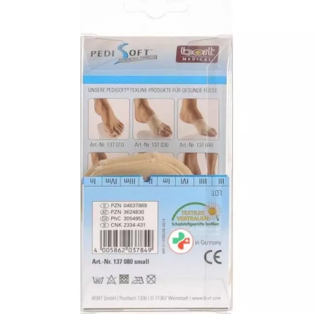 Bort Pedisoft Texline Vorfuss Pad Small 1 Paar Bort Pedisoft Texline Vorfuss Pad Small 1 Paar