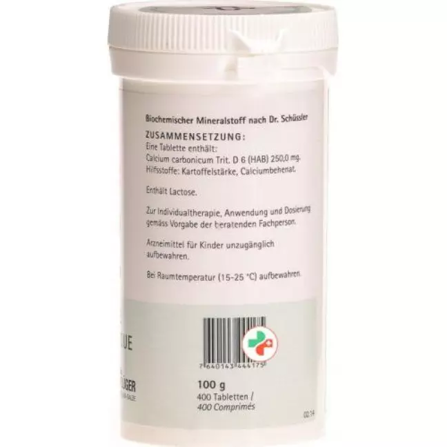 Pflueger Schussler Nr. 22 Calc Carb в таблетках, D 6 100г Pflueger Schussler Nr. 22 Calc Carb в таблетках, D 6 100г