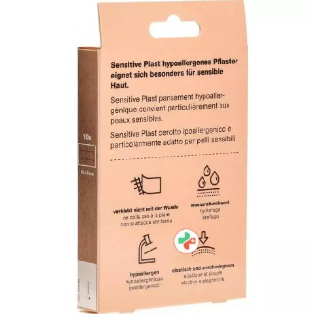 Flawa Sensitive Plast 8x10см 10 штук Flawa Sensitive Plast 8x10см 10 штук