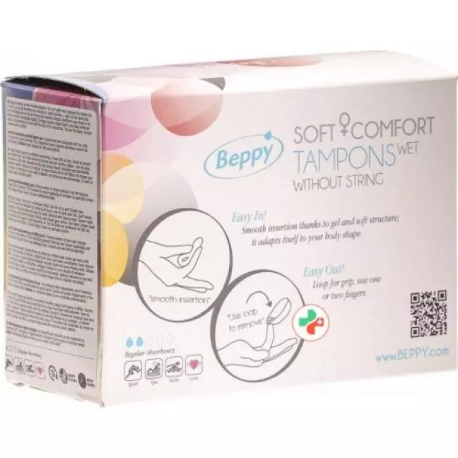 Beppy Soft Comfort Tampons Wet 8 штук Beppy Soft Comfort Tampons Wet 8 штук