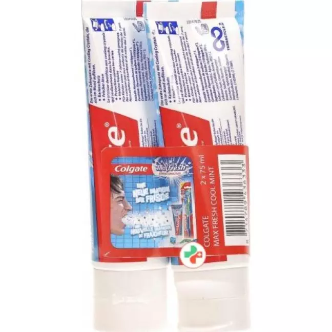Colgate Max Fresh Zahnpasta Cool Mint 2x 75мл Colgate Max Fresh Zahnpasta Cool Mint 2x 75мл