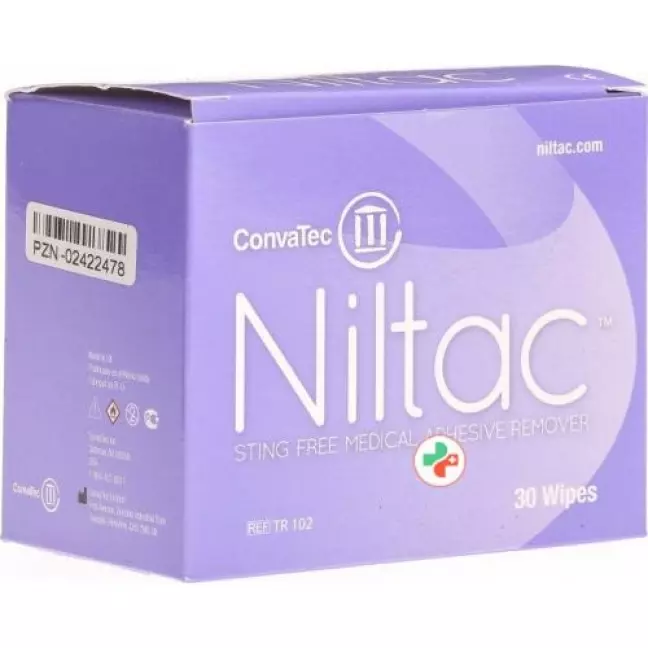 Niltac Entferner Wipes Medizin Klebstoffe 30 штук Niltac Entferner Wipes Medizin Klebstoffe 30 штук