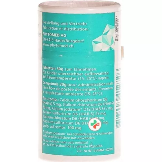 Phytomed Schussler Komplex No 6 таблеток доза 300 штук Phytomed Schussler Komplex No 6 таблеток доза 300 штук