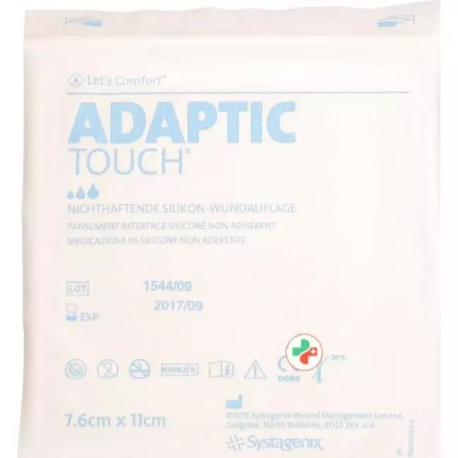 Let’s Comfort Adaptic Touch Silikon-Wundauflage 7.6смx11см 10 шт Let’s Comfort Adaptic Touch Silikon-Wundauflage 7.6смx11см 10 шт