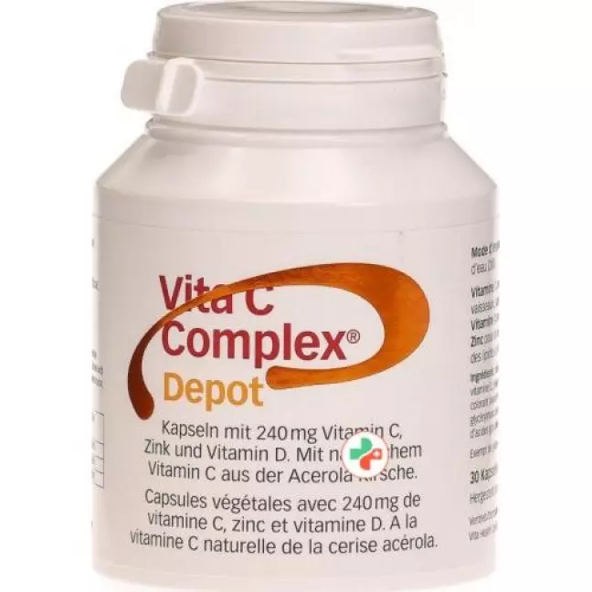 Vita C Complex Depot Kapseln 30 штук Vita C Complex Depot Kapseln 30 штук