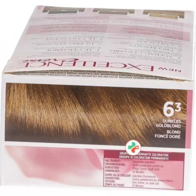 Excellence Color крем 6.30 Gold Dunkelblond Excellence Color крем 6.30 Gold Dunkelblond