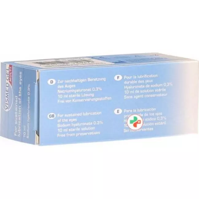 Vismed гель Multi Hydrogel Benetzung Auges бутылка 10мл Vismed гель Multi Hydrogel Benetzung Auges бутылка 10мл
