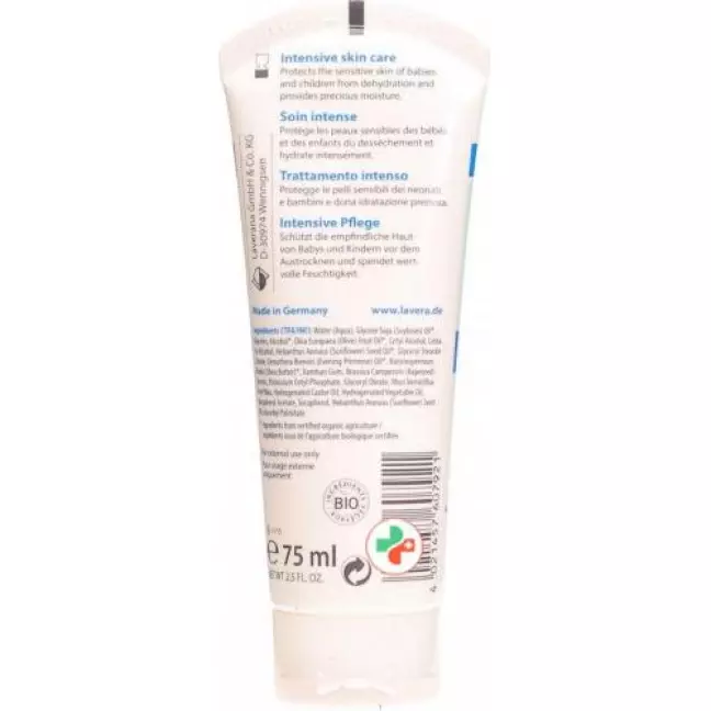 Lavera Pflegecreme B&k Neutral в тюбике 75мл Lavera Pflegecreme B&k Neutral в тюбике 75мл