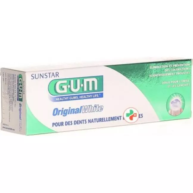 Gum Sunstar Zahnpaste Original White 75мл Gum Sunstar Zahnpaste Original White 75мл