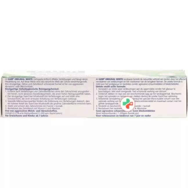 Gum Sunstar Zahnpaste Original White 75мл Gum Sunstar Zahnpaste Original White 75мл