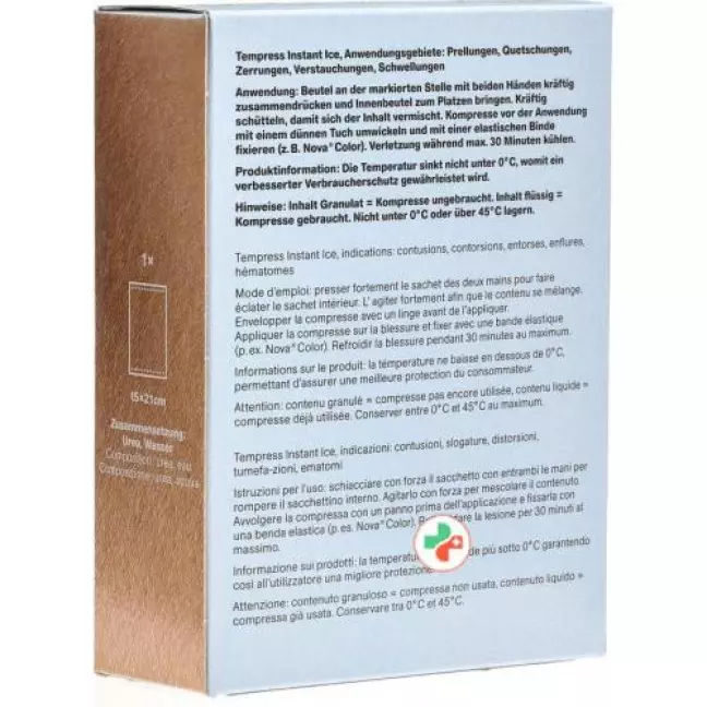 Flawa Tempress Instant Ice Sofortkompresse Kalt 15x21см Flawa Tempress Instant Ice Sofortkompresse Kalt 15x21см