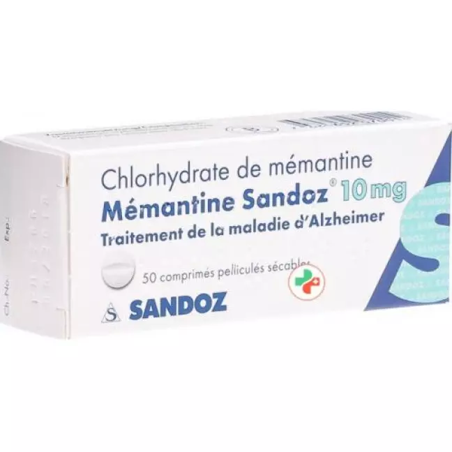 Memantin Sandoz 10 mg 50 filmtablets Memantin Sandoz 10 mg 50 filmtablets
