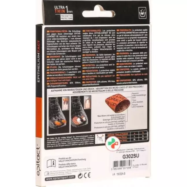 Epitact Sport Zehenschutz Blaue Nagel M 25мм 2 штуки Epitact Sport Zehenschutz Blaue Nagel M 25мм 2 штуки