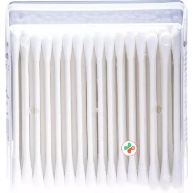 Flawa Premium Wattestabchen доза 200 штук Flawa Premium Wattestabchen доза 200 штук